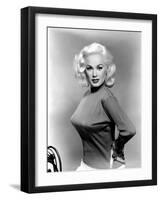 Mamie Van Doren- 1955 (b/w photo)-null-Framed Photo