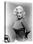 Mamie Van Doren- 1955 (b/w photo)-null-Stretched Canvas