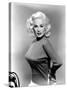 Mamie Van Doren- 1955 (b/w photo)-null-Stretched Canvas