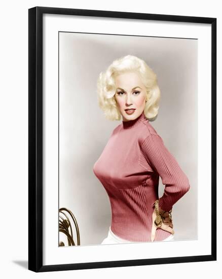 Mamie Van Doren, ca. 1950s-null-Framed Photo