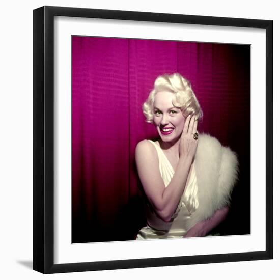 Mamie Van Doren-null-Framed Photo