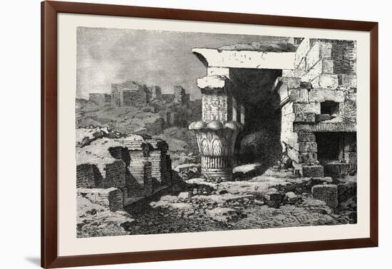 Mamisi, or Place of Birth of Dendera. Egypt, 1879-null-Framed Giclee Print