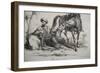Mamluk Resting-Antoine Charles Horace Vernet-Framed Art Print