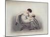 'Mamma, Don't Make Me Beg in Vain, Please Read That Pretty Book Again', c1808-Adam Buck-Mounted Giclee Print
