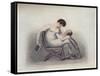 'Mamma, Don't Make Me Beg in Vain, Please Read That Pretty Book Again', c1808-Adam Buck-Framed Stretched Canvas