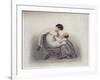 'Mamma, Don't Make Me Beg in Vain, Please Read That Pretty Book Again', c1808-Adam Buck-Framed Giclee Print