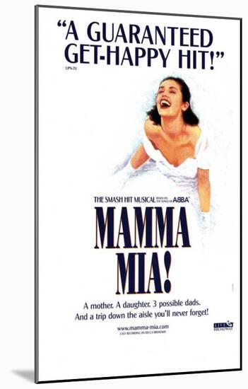 Mamma Mia - Broadway Poster-null-Mounted Poster