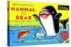 Mammal of the Seas: Whale Chasing Fish-null-Stretched Canvas