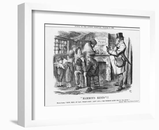 Mammon's Rents!, 1883-Joseph Swain-Framed Giclee Print