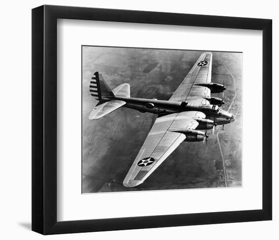 mammoth Boeing XB-15 Bomber-null-Framed Art Print