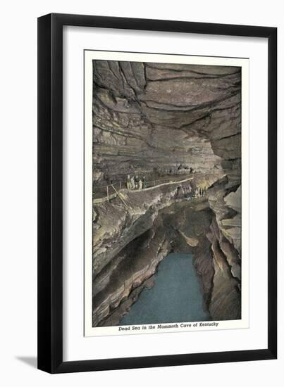 Mammoth Cave, Dead Sea-null-Framed Art Print