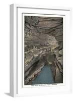 Mammoth Cave, Dead Sea-null-Framed Art Print