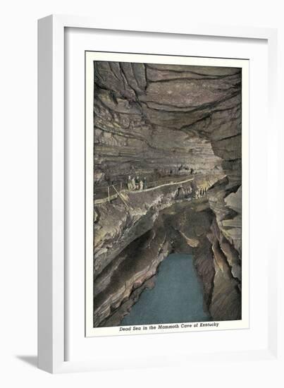 Mammoth Cave, Dead Sea-null-Framed Art Print