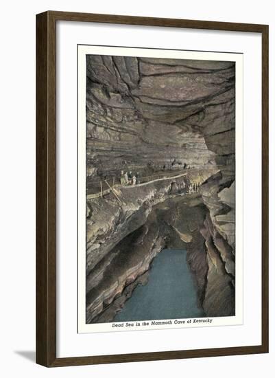 Mammoth Cave, Dead Sea-null-Framed Art Print