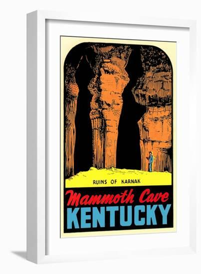 Mammoth Cave Decal-null-Framed Art Print