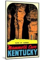 Mammoth Cave Decal-null-Mounted Art Print