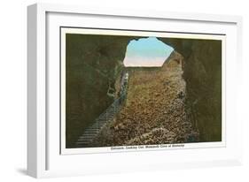 Mammoth Cave Entrance Looking Out-null-Framed Premium Giclee Print