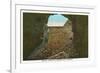 Mammoth Cave Entrance Looking Out-null-Framed Art Print