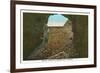 Mammoth Cave Entrance Looking Out-null-Framed Art Print