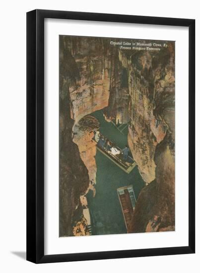 Mammoth Cave, Frozen Niagara Entrance-null-Framed Art Print