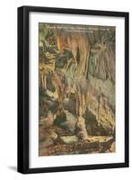 Mammoth Cave, Frozen Niagara Entrance-null-Framed Art Print