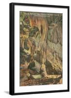 Mammoth Cave, Frozen Niagara Entrance-null-Framed Art Print