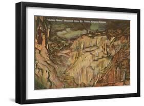 Mammoth Cave, Frozen Niagara Entrance-null-Framed Premium Giclee Print