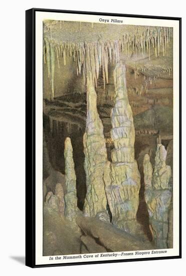 Mammoth Cave, Frozen Niagara Entrance-null-Framed Stretched Canvas