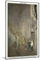 Mammoth Cave, Frozen Niagara Entrance-null-Mounted Art Print