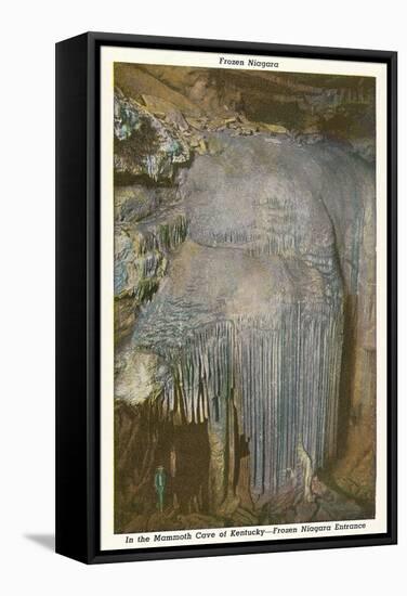 Mammoth Cave, Frozen Niagara Entrance-null-Framed Stretched Canvas