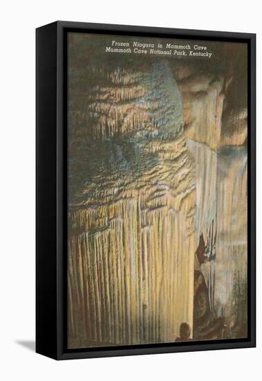 Mammoth Cave, Frozen Niagara Entrance-null-Framed Stretched Canvas