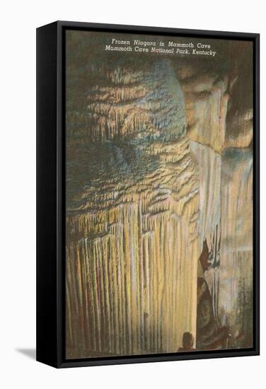 Mammoth Cave, Frozen Niagara Entrance-null-Framed Stretched Canvas