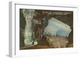 Mammoth Cave, Giant's Coffin-null-Framed Premium Giclee Print