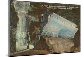 Mammoth Cave, Giant's Coffin-null-Mounted Premium Giclee Print