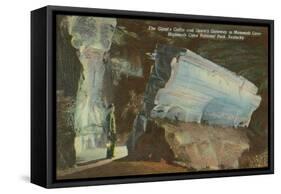 Mammoth Cave, Giant's Coffin-null-Framed Stretched Canvas