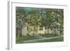 Mammoth Cave Hotel Cottages-null-Framed Art Print