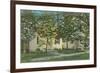 Mammoth Cave Hotel Cottages-null-Framed Art Print