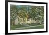 Mammoth Cave Hotel Cottages-null-Framed Art Print