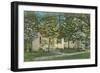 Mammoth Cave Hotel Cottages-null-Framed Art Print