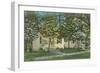 Mammoth Cave Hotel Cottages-null-Framed Art Print