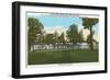 Mammoth Cave Hotel-null-Framed Art Print