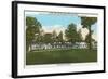 Mammoth Cave Hotel-null-Framed Art Print