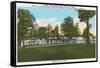 Mammoth Cave Hotel-null-Framed Stretched Canvas