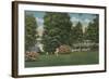 Mammoth Cave Hotel-null-Framed Art Print