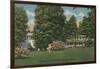 Mammoth Cave Hotel-null-Framed Art Print