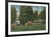 Mammoth Cave Hotel-null-Framed Art Print