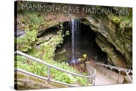 Mammoth Cave, Kentucky - Cave Entrance 1-Lantern Press-Stretched Canvas