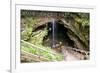 Mammoth Cave, Kentucky - Cave Entrance 1-Lantern Press-Framed Art Print