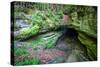 Mammoth Cave, Kentucky - Cave Entrance 2-Lantern Press-Stretched Canvas