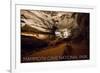 Mammoth Cave, Kentucky - Cave Interior-Lantern Press-Framed Premium Giclee Print